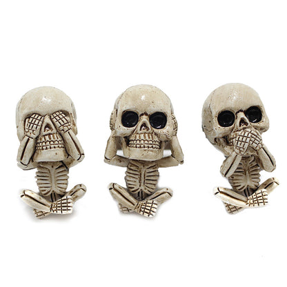 skull car ornament air freshener