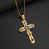 Mens Retro Cross Necklace